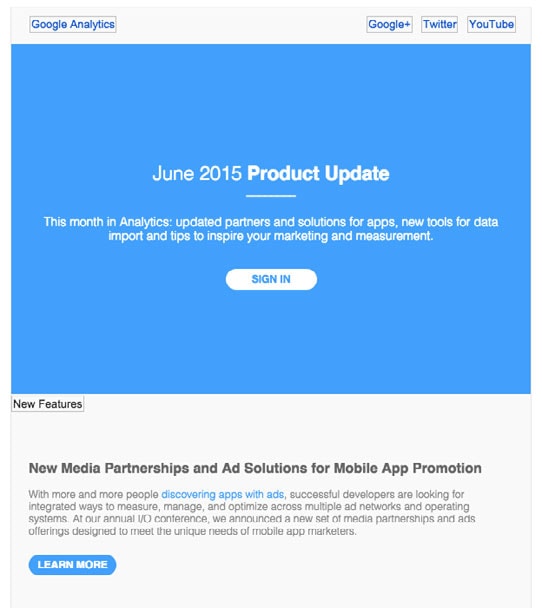 Img.17 Email with blocked images by Google