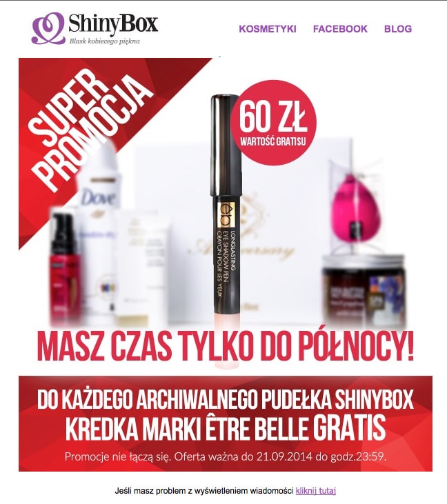 Zdj. 15 – Kolejna ograniczona czasowo oferta od ShinyBox
