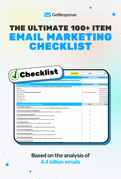 The ultimate 100+ item email marketing checklist
