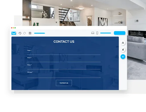 contact form on website builder